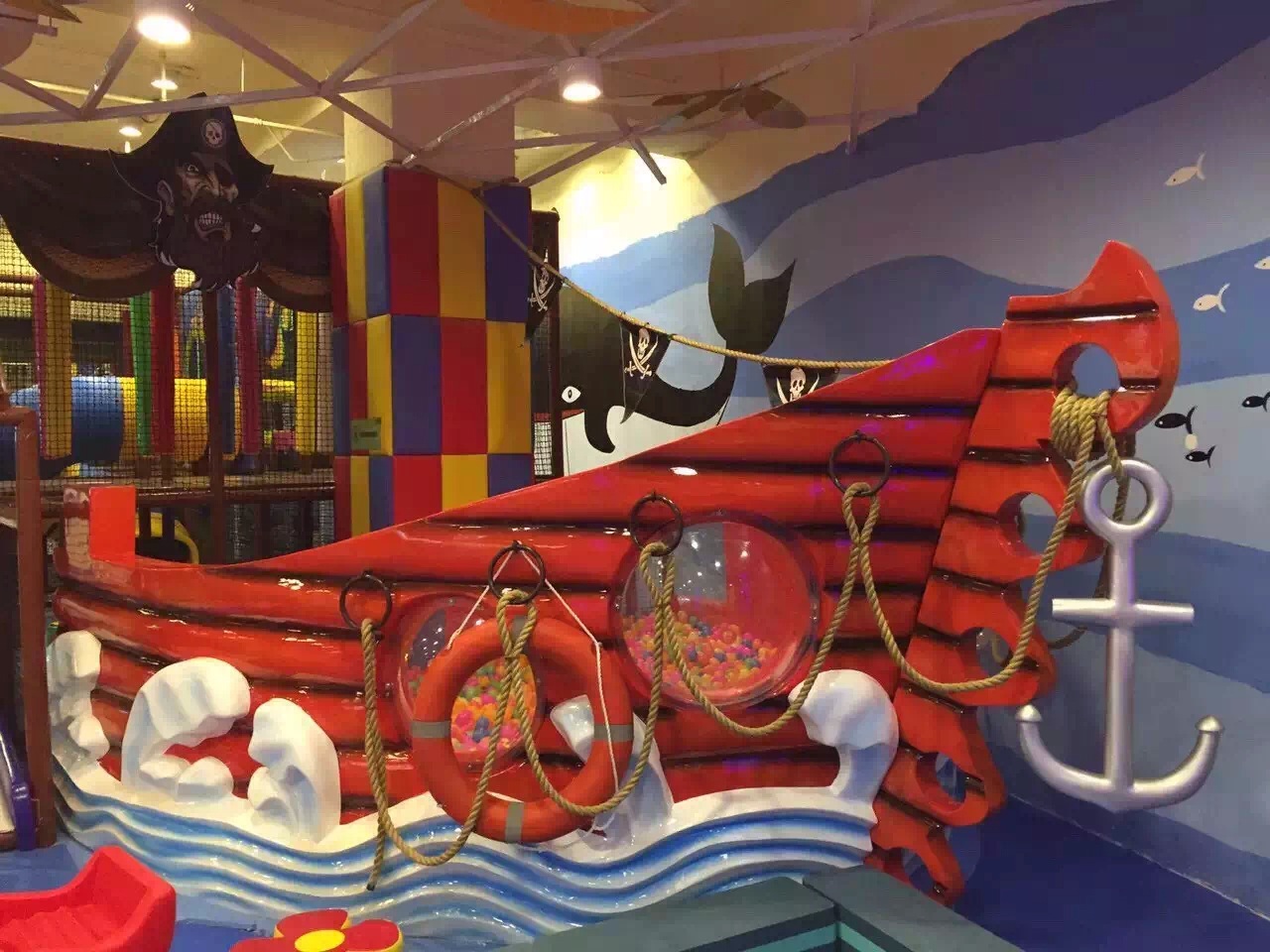 Commercial Pirate Themed Custom Kids Club