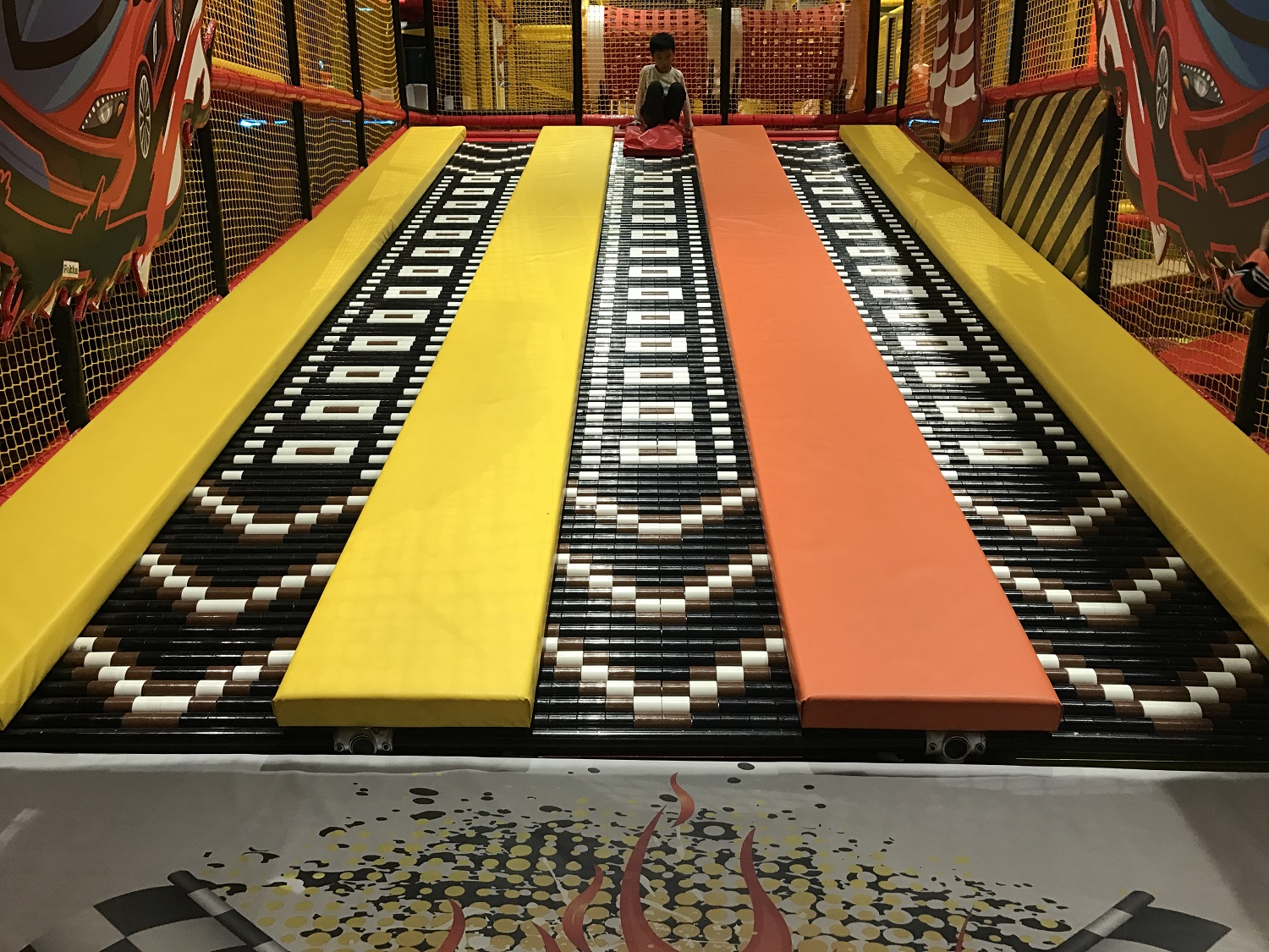 Indoor Roller Slides with Climber Set
