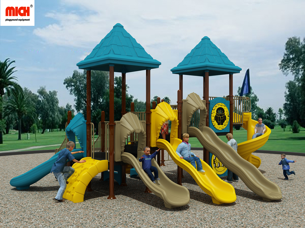 What is the use of outdoor playground equipment?