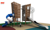 Outdoor Playhouse with Slides, Climbing Frames