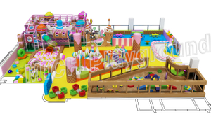 Candy Theme Toddler Indoor Soft Play Area