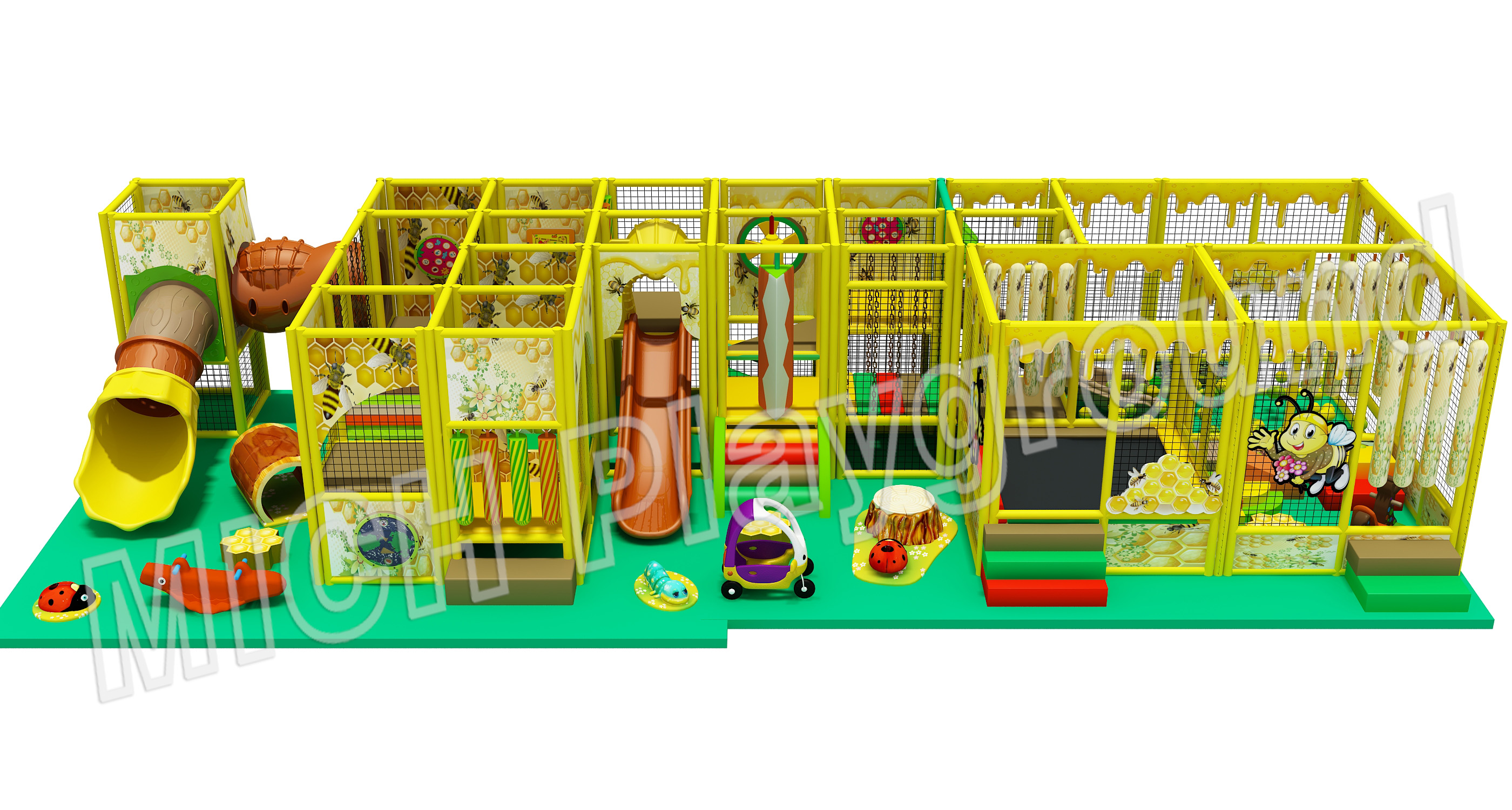 Kids Amusement Soft Indoor Playground 6610A