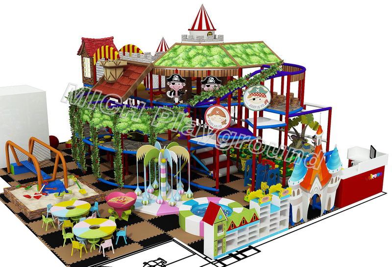 Kids Castle Theme Indoor Soft Play Area