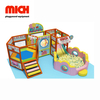 Safe Mini Indoor Soft Mobile Playground Facility with Trampoline for Kids