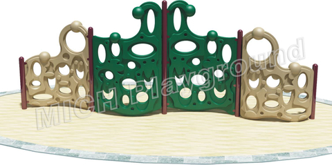 Mich Small Toddler Outdoor Climbing Structure