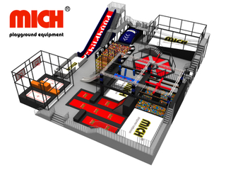Mich High Trampoline Park with Rope Course