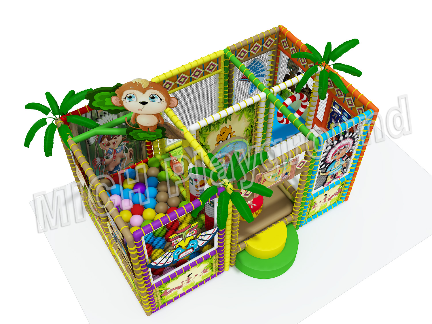 Kids Amusement Soft Indoor Playground 6609A