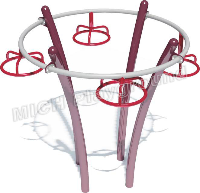 Round Shape Outdoor Climbing Frame with Holding Bars
