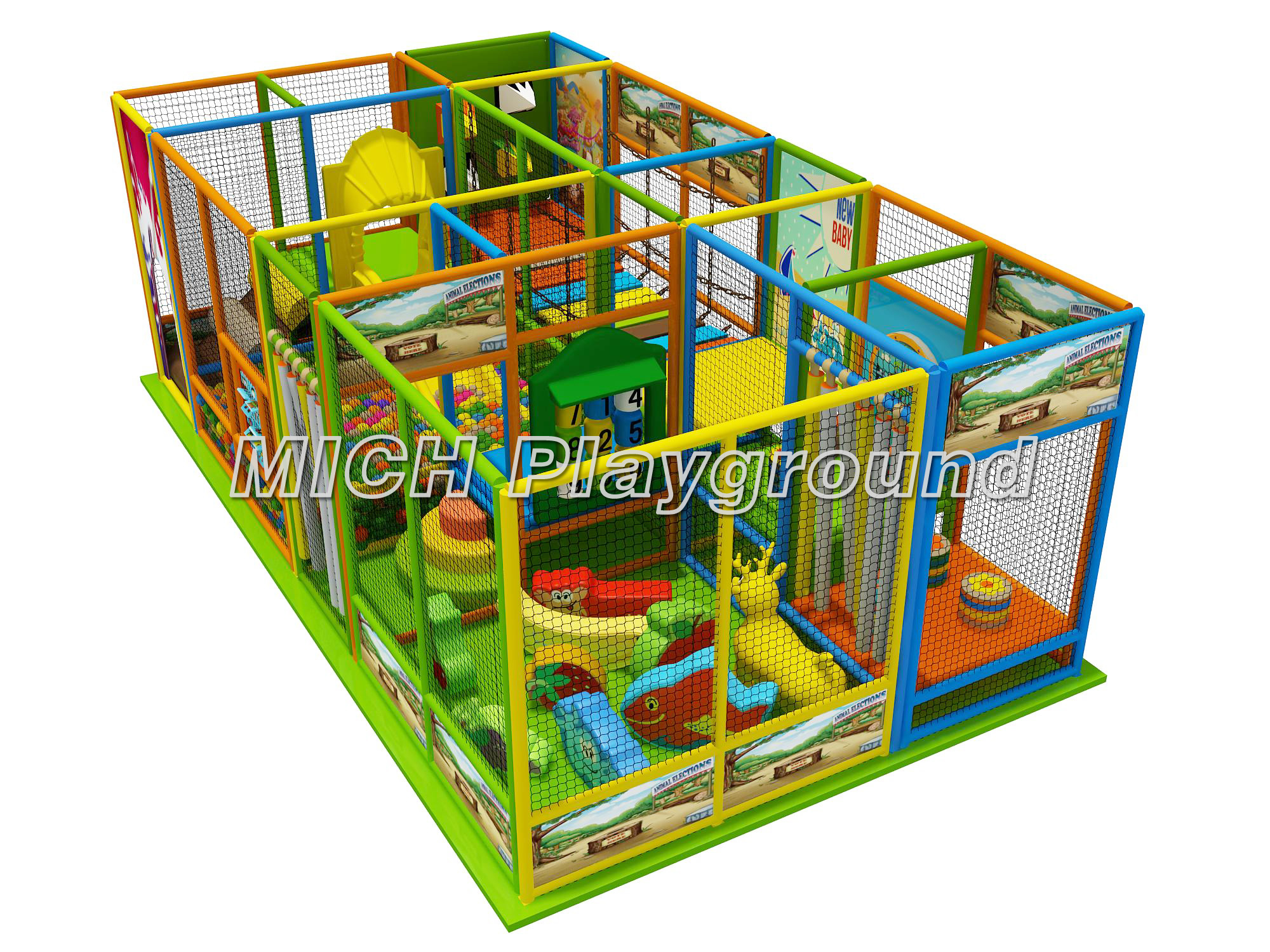 Kids Amusement Soft Indoor Playground