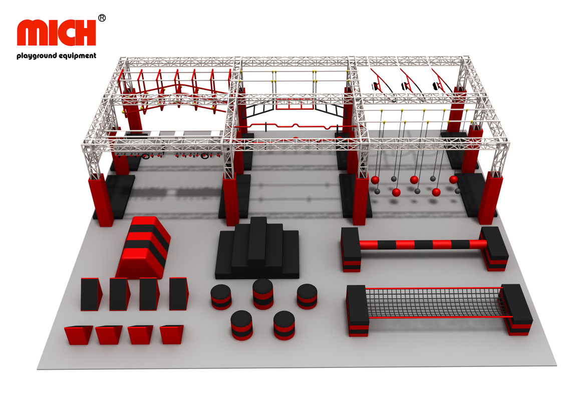 Custom Junior Ninja Warrior Course