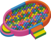 Indoor kindergarten soft play toys 1100A