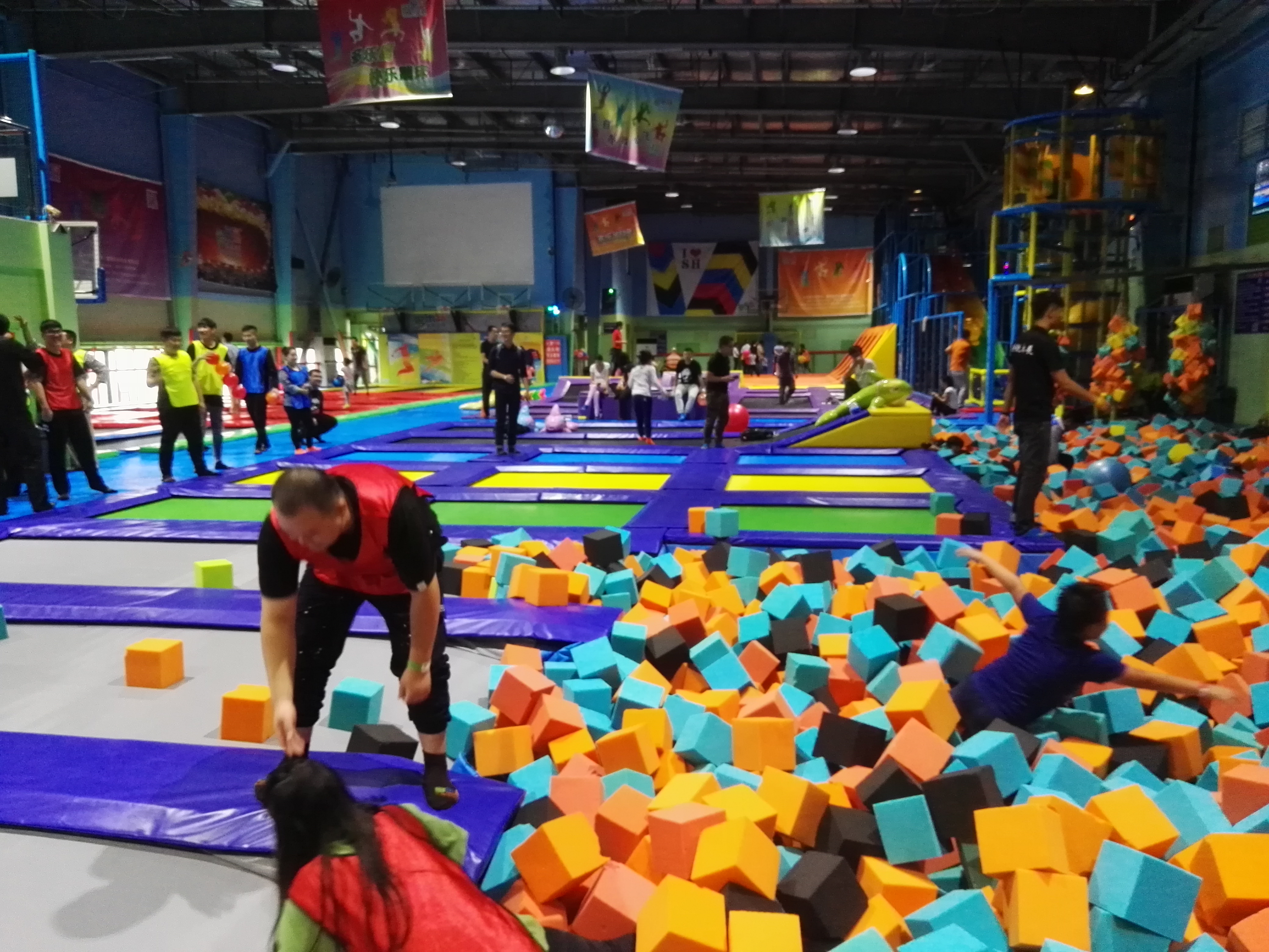 How to care and maintenance the trampoline park?