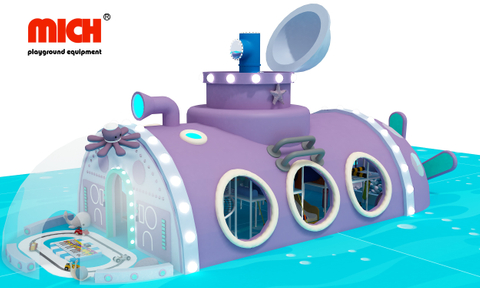 Funny Ocean Themed Fitness Indoor Playhouse for Children