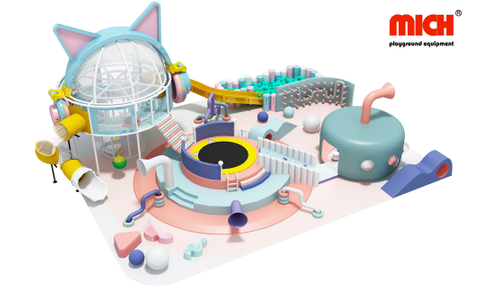  New Design Cartoon Themed Toddler Indoor Soft Playground