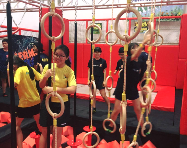 Ninja Warior Obstacle Course