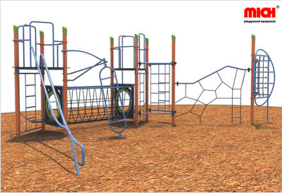 What are the advantages of the outdoor tube slides with modern frame structure?