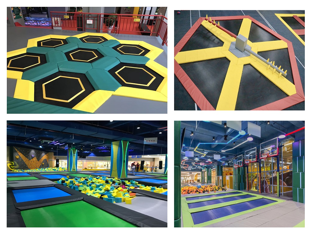 Mich Small Trampoline Park with Various Games