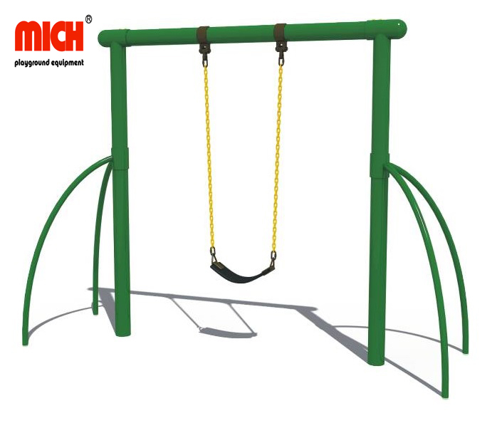 Outdoor Playground Kids Single Seat Swing Set for Sale
