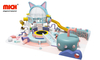  New Design Cartoon Themed Toddler Indoor Soft Playground