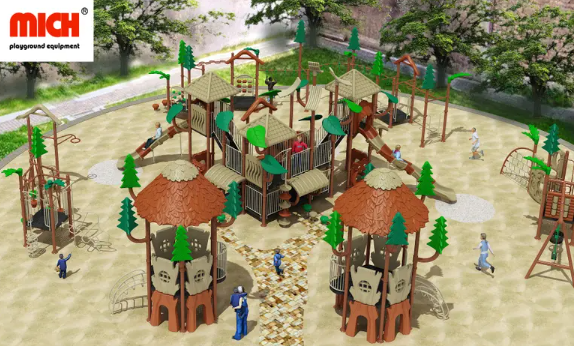 Chinese Manufacturer Kids Outdoor Playground Equipment for Sale