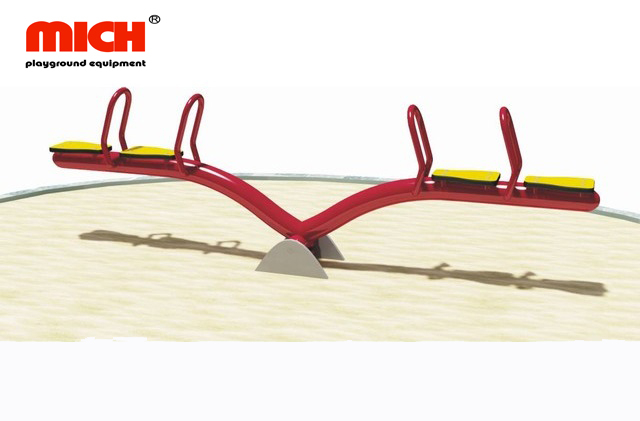 Outdoor Kids Playground Four Seats Seesaw Horse for Sale