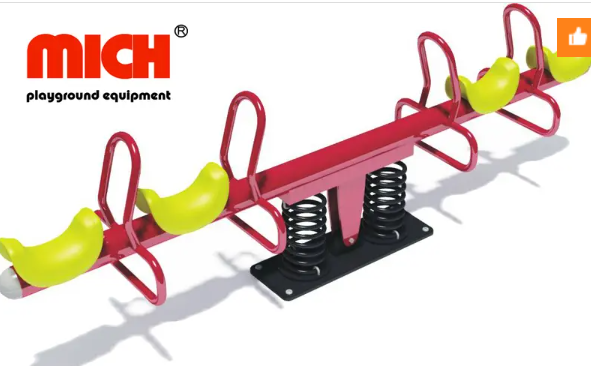 Outdoor Playground Kids Rocking Four Seats Seesaw Set for Sale