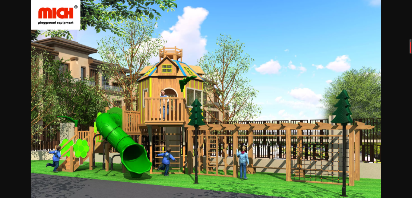 How to ensure the safety of outdoor customize playgrounds?