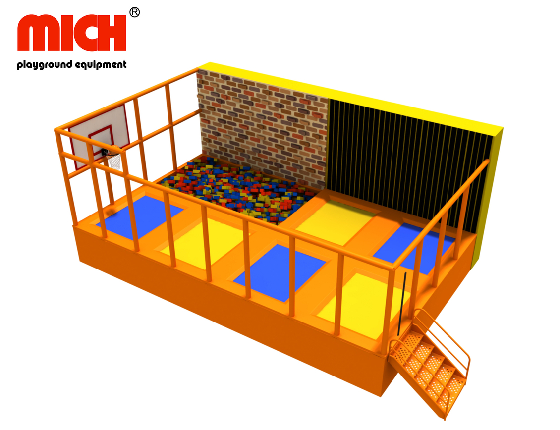 Mich Small Trampoline Park with Various Games
