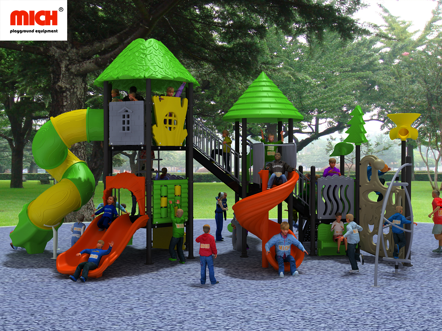 China High Quality Themed Outdoor Playground Equipment