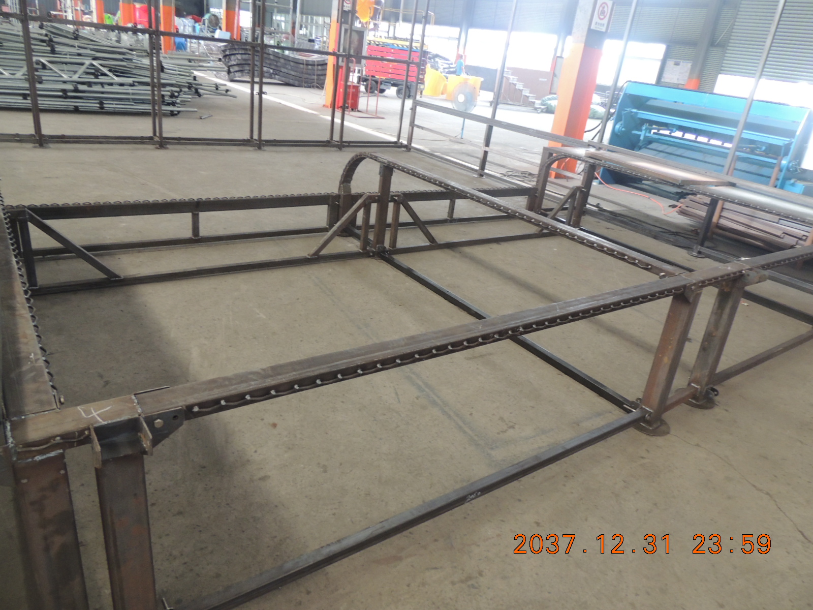 carbon steel trampoline park