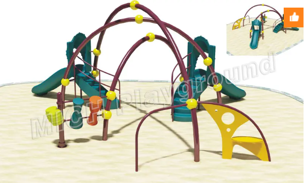 Frame-type Climbing Frame for Kids Playgrounds