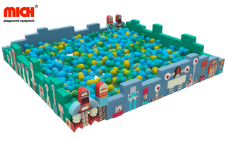 Kids Indoor Square Custom Soft Play Ball Pit Pool for Sale