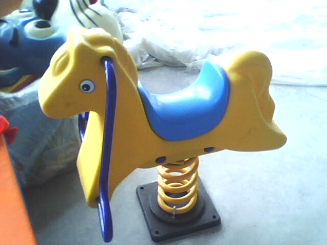 Plastic Toddler Spring Rocking Horse for Sale