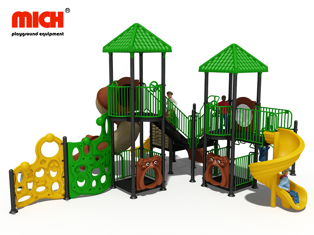 Kids Outdoor Playset with Monkey Bars