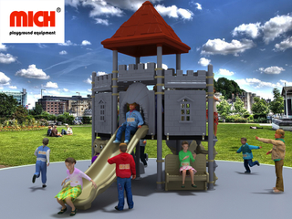 MICH Castle Themed Kids Outdoor Playground