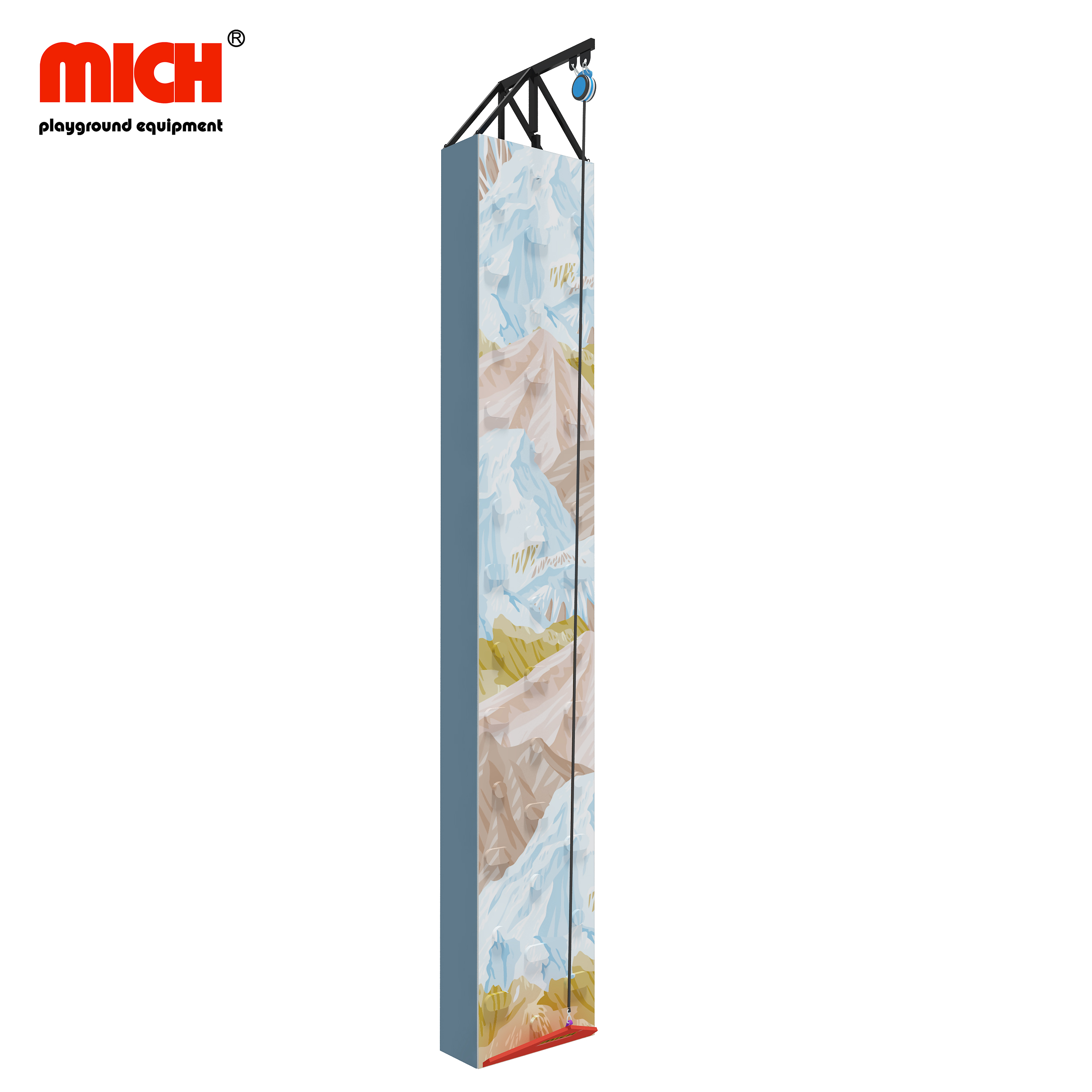 Mich Latest Design of Indoor Climbing Wall Equipment