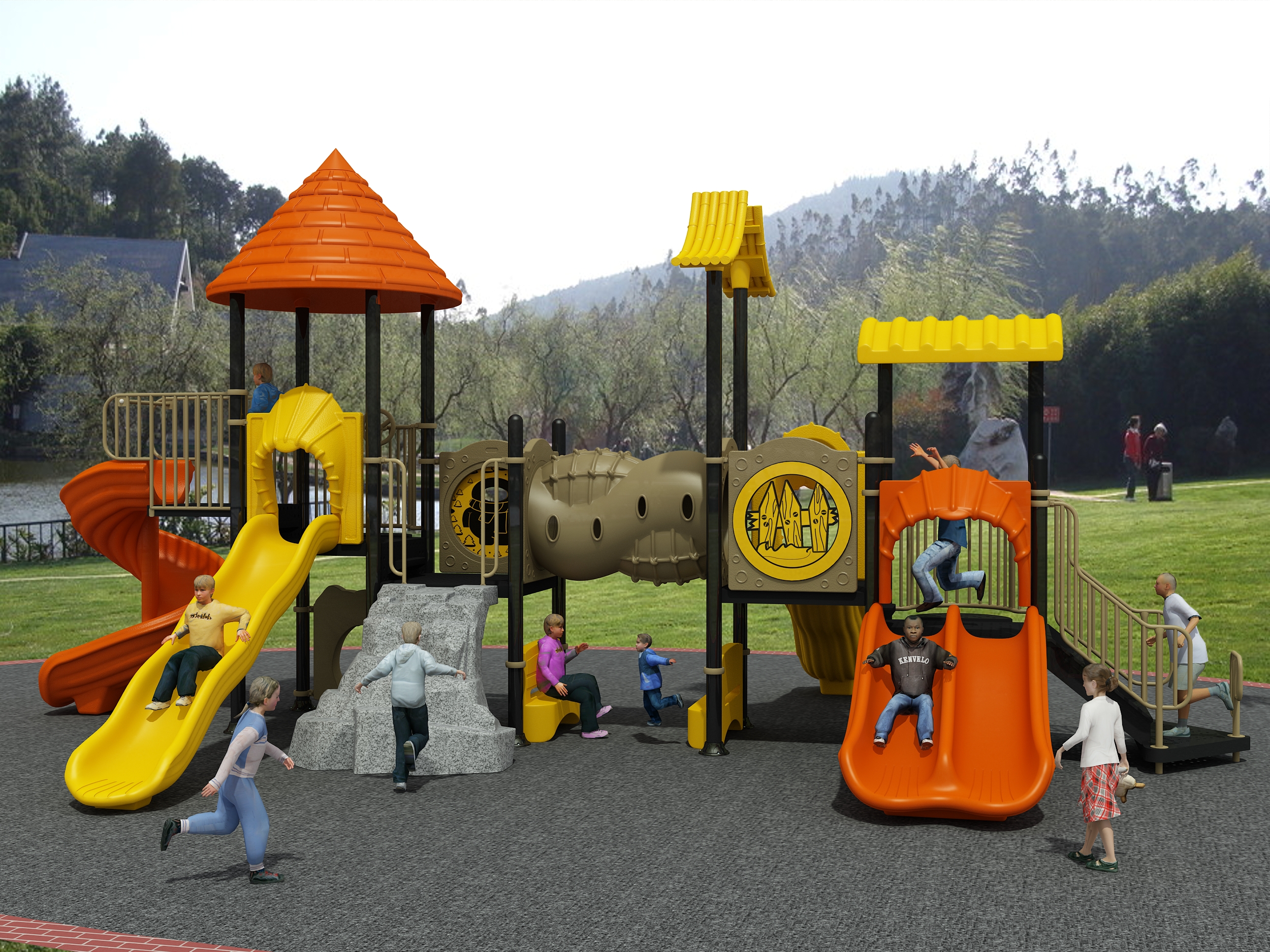 2273B outdoor playground