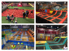 Medium Commercial Trampoline Park With Ninja Course