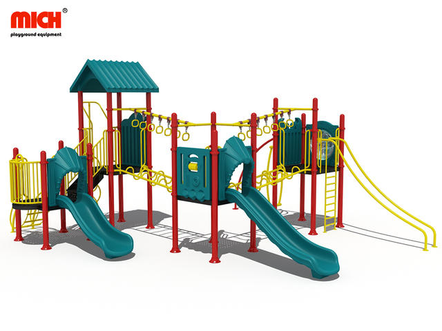 How to arrange children’s outdoor playground equipment to be more interesting?