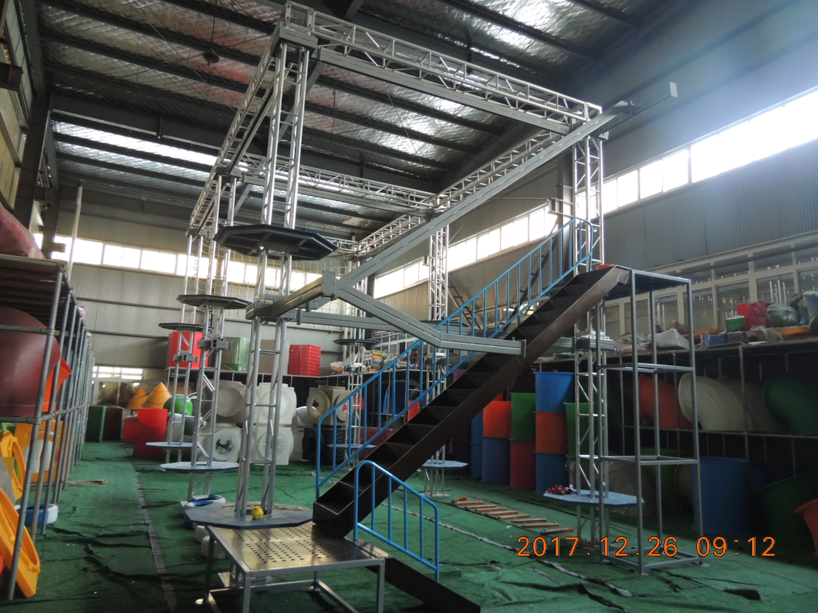 Outdoor playground equipment materials